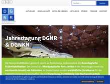 Tablet Screenshot of dgnr.de